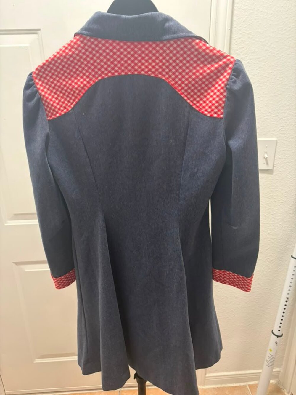 1970s original denim shirt dress - Picture 4 of 6